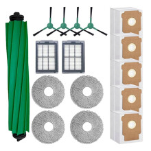 Vacuum Replacement Part Kit for for 405/505 Combo Robot Vacuum Main Side Brush Mop Filter Dust Bag