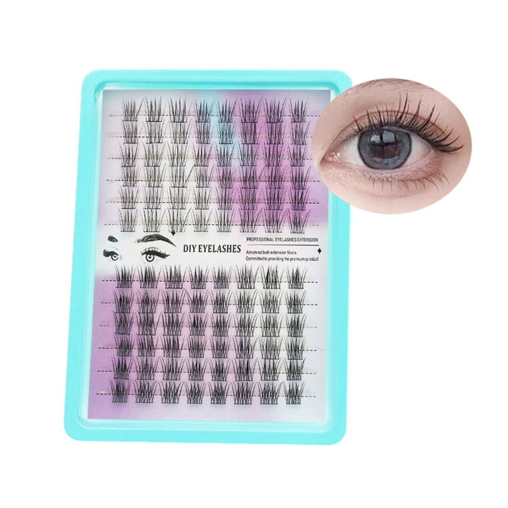Dachuang Beauty (Starry Nz) Heat-Bonded Diy Cluster Lashes For Full Look