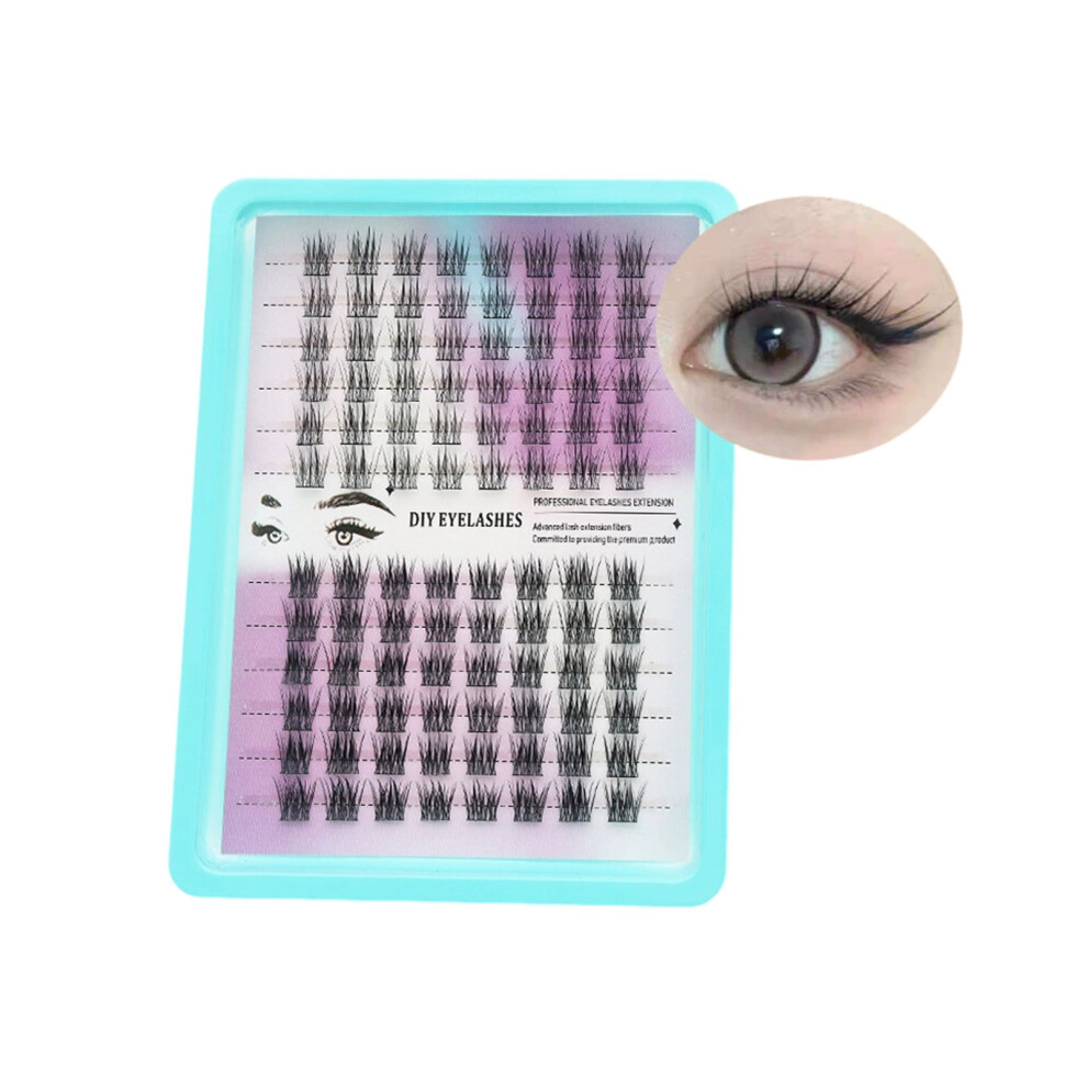 Dachuang Beauty (Lanshan Nz) Heat-Bonded Diy Cluster Lashes For Full Look