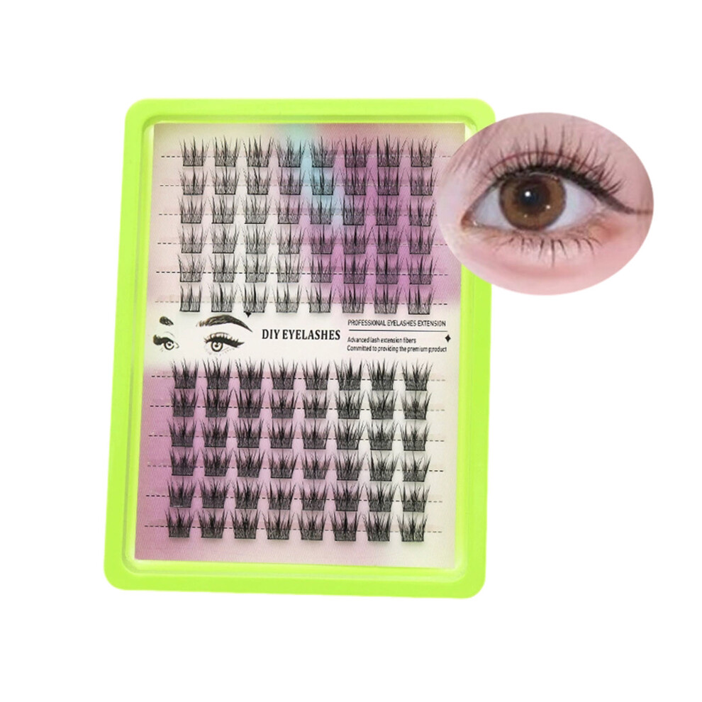 Dachuang Beauty (Pleasant Nz) Heat-Bonded Diy Cluster Lashes For Full Look