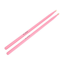 Ergonomic Maple Wood Jazz Drumsticks Pink Pair with Comfort Grip and Responsive Feel for Practice and Performance