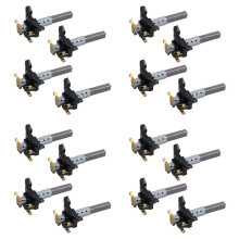 16Pcs Vacuum Cleaner Electric Motor Carbon Brushes Accessories Durable Household Cleaning Tool Part