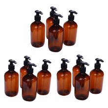 12 Stücke Neue 500 Ml Pumpe Flasche Make Bad Flüssigkeit Shampoo Flasche Reisespender Flaschen Behälter für Seife Duschgel