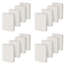 WF813 Filtre à MèChe de Rechange pour Humidificateur EQWF813 Compatible avec Rcm832, Rcm-83 PCWF813 PCcm 840, Lot de 16