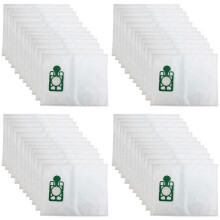 48Pcs Vacuum Cleaner Bags HEPA Filter Dust Bag Replacement for Numatic HVR200 Henry James NVH200, NRV200, NV200, NV250