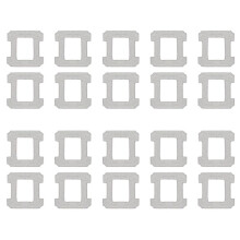 20x pour les Robots Nettoyeurs de Vitres pour Winbot W1 / W1 Pro / W2 / W2 Omni, Chiffon de Nettoyage pour Robot Nettoyeur de Vitres