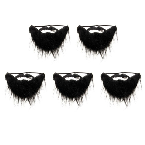 5X Show Props Simulation Fake Beard