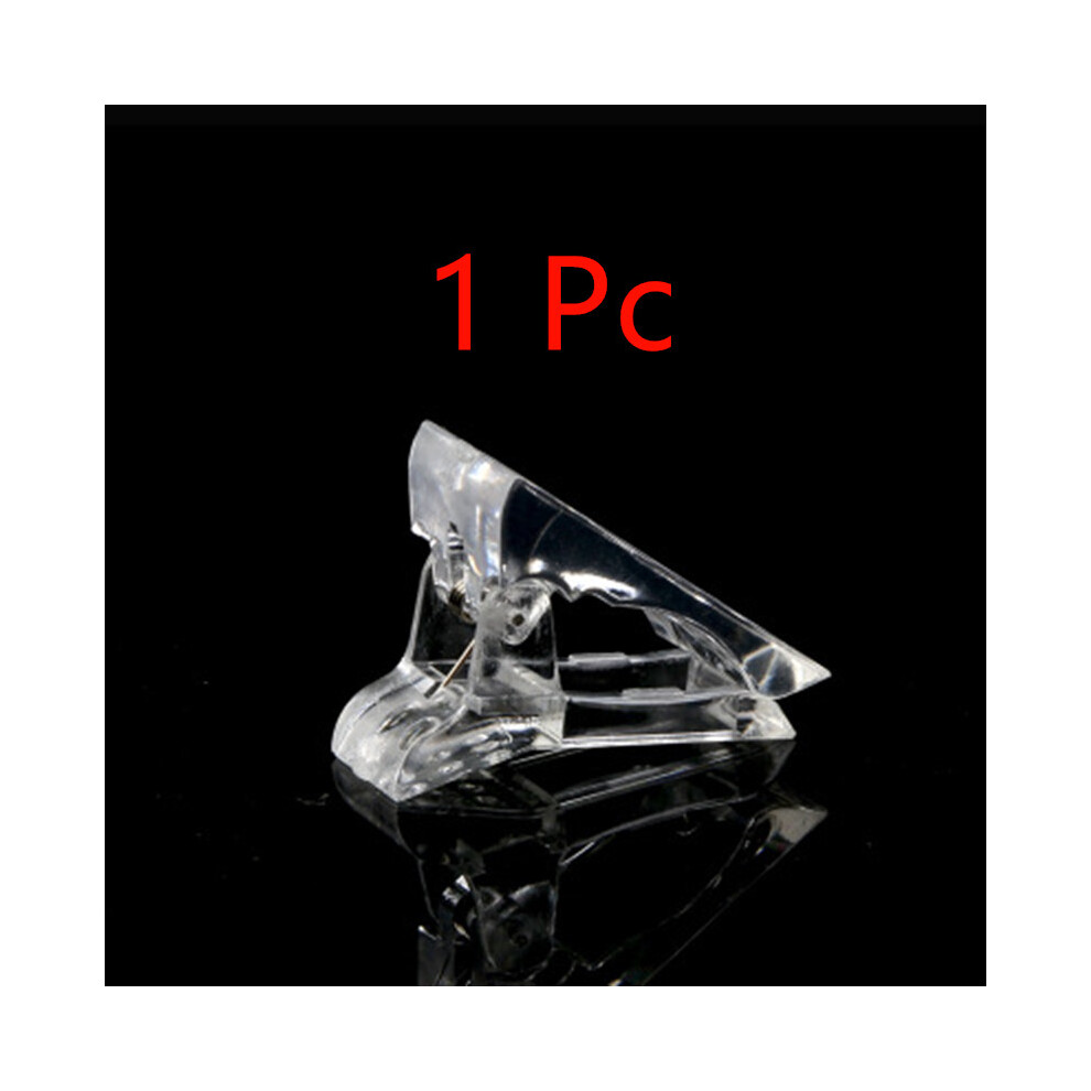 Dachuang Beauty (Transparent) 5Pcs Acrylic Nail Tips Uv Gel Builder Tool