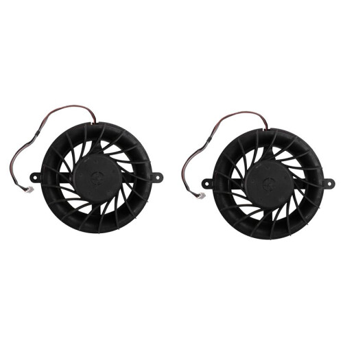 2X Replacement Cooling Fan 17 Blades Replacement Internal Cooling Fan Cooler for   3 Ps3 Slim