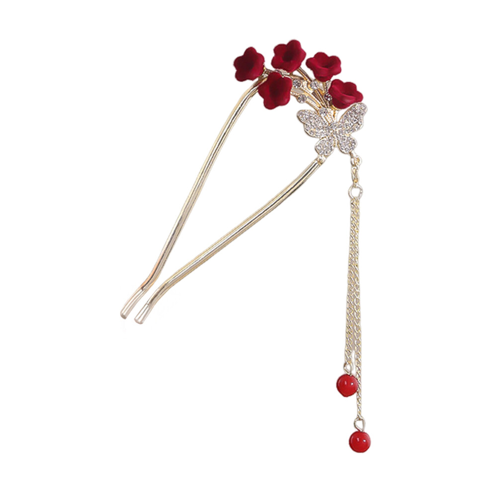 Roc-Electron Hanfu Hair Sticks - Lily Valley Style (50 Chars)