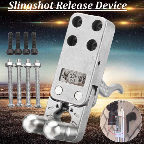 Steel Slingshot Release w/ Screws - DIY Accessory