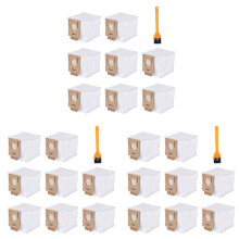 Paquet de 24 Sacs D'Aspirateur à PoussièRe 2.5L pour DEEBOT OZMO T8 AIVI T8 Max SéRie T8 SéRie T9 N8 Pro N8 Pro Aspirateur Robot
