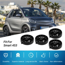 1Set/4pcs Car Air Conditioner Air Outlet Modification Parts for 453 Fortwo Black
