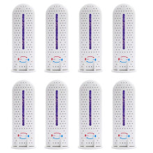 8X  SéCheur D'Air Salle de Bain Chambre à Coucher DéShumidifiant Absorbeur D'Humidité Recyclable Garde-Robe DéShumidificateur IntéRieur Portable