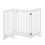 PawHut Barrera para Perro Blanco 155 x 35.5 x 76 cm 1