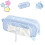 Kawaii Pencil Case Large Capacity Waterproof Multi Layer Drawstring Pen Pouch for Students Blue 1