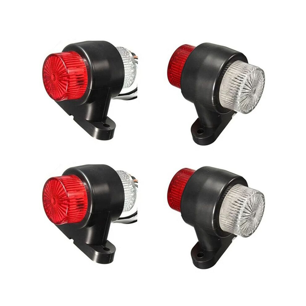 Truck 24V Side S 12V Trailer Outline Lamp Clearance S Tail Assembly For ,4Pcs Light 4712293708612
