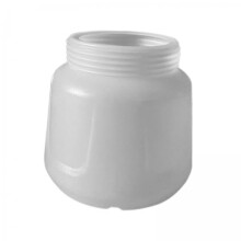 2X 1000ml Paint Sprayer Replacement Cups with AirTight Seal, Durable PP Paint Storage Containers White