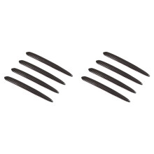 2X Car Styling Exterior Door Handle Strips Decoration Sticker Trim for  5 Series G30 G38 18-21 Carbon Pattern Black
