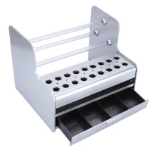 ABS Tool Organizer for Small Parts, Durable MultiSlot Storage Box with Easy Access Design for Workbench