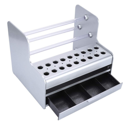 ABS Tool Organizer for Small Parts, Durable MultiSlot Storage Box with Easy Access Design for Workbench