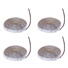 4st 2M Waterdichte LED-Lichtbalk 120-5630 SMD Strip Lichtslinger Decoratie voor Auto / Fiets 12V (Blauw)