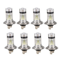 4 Paar High Power LED H7 Lampe 100 Watt 20LED Auto Nebelscheinwerfer Lampe Scheinwerfer 6000 Karat Weiss