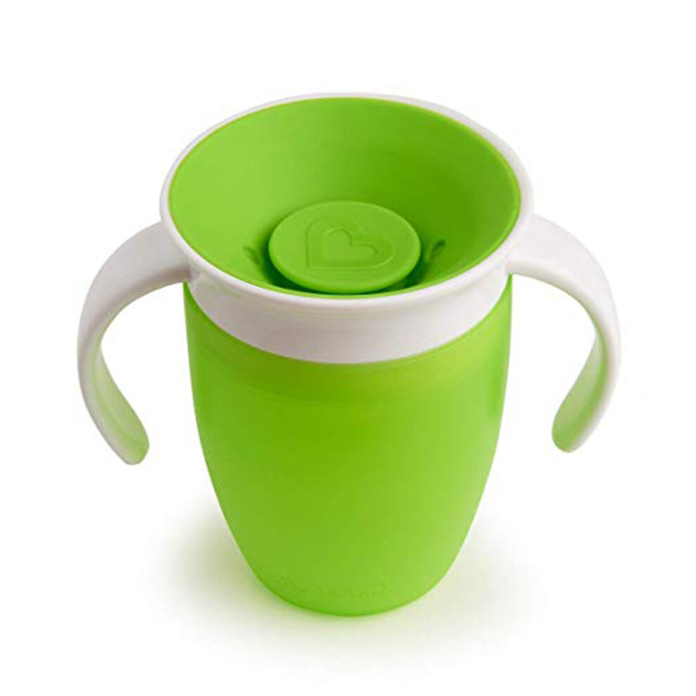 240ml Miracle 360 No Spill Infant Trainer Cup with Two Handles, PP + Silicone