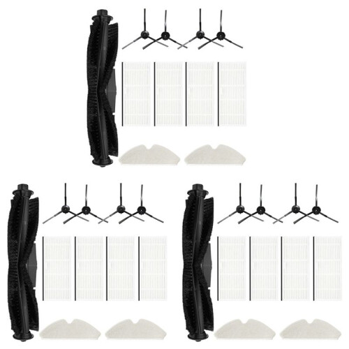3set Replace Accessories for  M7 Pro / Kyvol Cybervac S31 /  Q6 /   T1 Pro