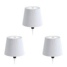 3X LED-Weinflaschen-Lampenschirm, Kabellos, für Schnapsflaschen, 3 Farben, Stufenlos Dimmbar, Weinflaschenlichter für Bars A
