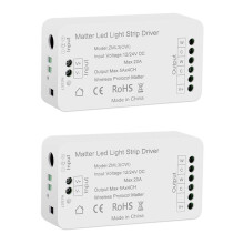 2X Matter Wifi LED Strip Light Controller CW Controller LED Strip Bixb/Siri/for Home/for Alexa Control Support