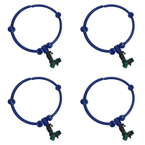 4X 360Tree Water System Tree Root Watering Tool, Ring Circle Sprinkler Irrigation System Targeted Water for Little Tree