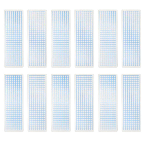 40 Unidades Tarjetas Muestra Cinta Washi Plástico 2