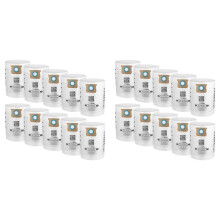 20 Pack VF2005 Collection Filter Bags for Shop-Vac 9066200 10-14 Gallon Type F + Type I, Replace Part 90662 and 90672