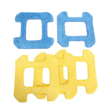 3Pc Wet Cleaning 2Pc Pad Strofinaccio un Secco per Hobot 268 Robot per La Pulizia Delle Finestre
