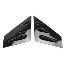 Rear Triangle Window Louver Spoiler Window Sticker Car for WRX STi 2015-2018