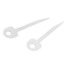 2 Pcs Combo Lock Bypass Tool Steel 0.03in Thickness Durable Anti-Deformation