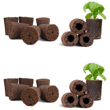 2X Spugne da Coltivazione per Piante da Giardino Spugna Intelligente da Giardino Idroponica per Interni con Sostanze Nutritive, Baccello di Ricambio