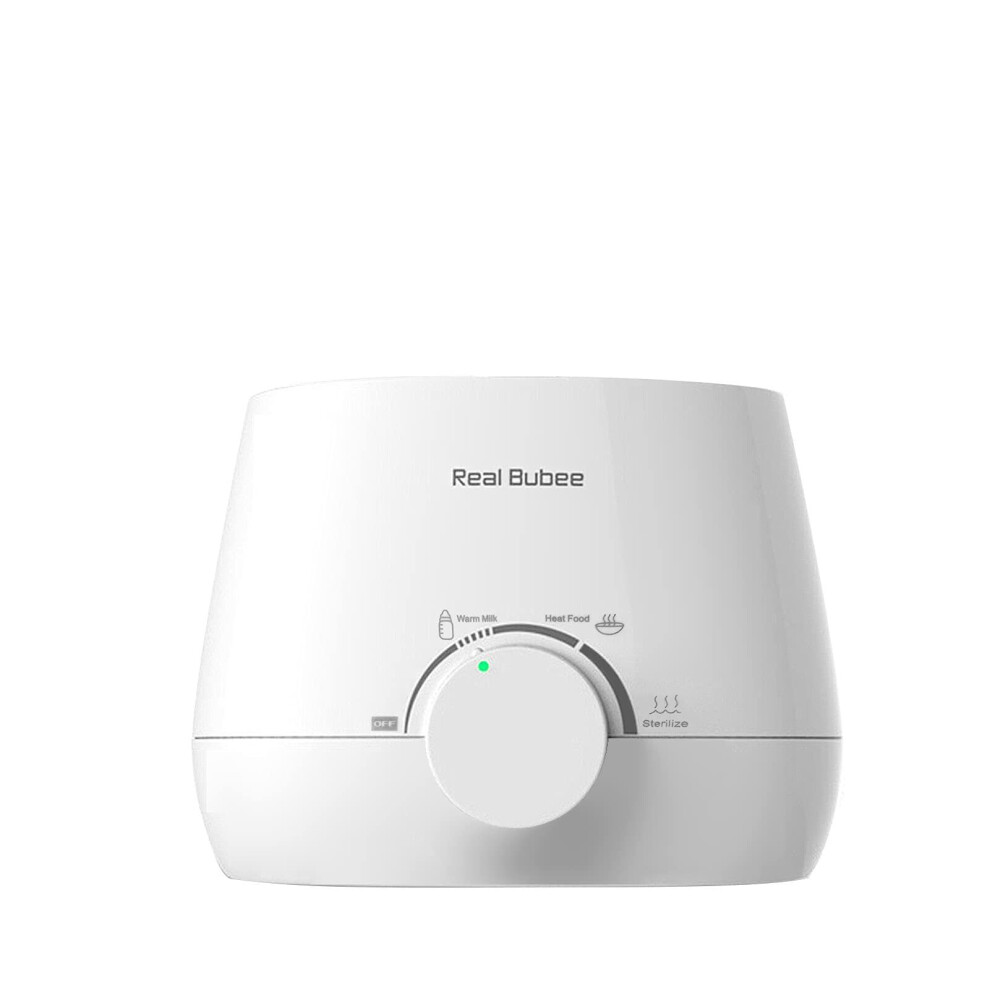 Baby Bottle Warmer and Double Bottle Sterilizer, Fast Heating with Precise Temperature Control and Auto Shut Off