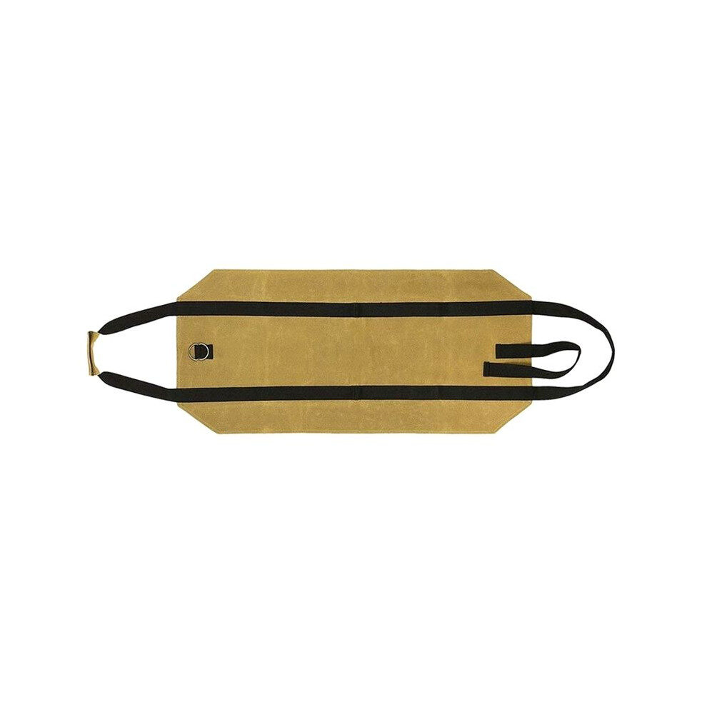 Tauoh Oxford Cloth Firewood Tote Bag Waterproof Heavy Duty Log Carrier Wood Carrying Bag With Handles For Outdoor Camping Trip
