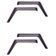 4x for MN D90 D91 D99S MN99S 1/12 RC Car Upgrade Parts Window Sun Visor Wind Rain Shield Deflector Decoration
