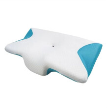 Foam Neck Pillow Ergonomic Adjustable Foam Neck Pillow Contour Odorless Sleep Pillow for Bed Pillow