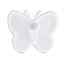 Butterfly Motion Sensor Night Light LED Under Cabinet Light Rechargeable Night Lamp Wardrobe Stair Bedroom Kitchen Light