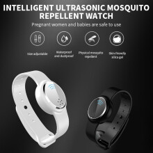 Wiederaufladbares Ultraschall-Mückenvertreiber-Armband mit USB, 90mAh Handgelenkband