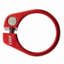34.9mm Red Aluminium Seatpost Clamp