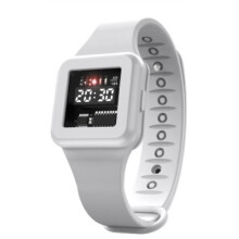 Winter Anti Static Bracelets Watch Wrist Strap  Static Buckle Static Eliminator Wristband Built-in Dual Chip White