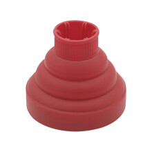 (red) Silicone Hair Diffuser Cover for Hair Dryer
