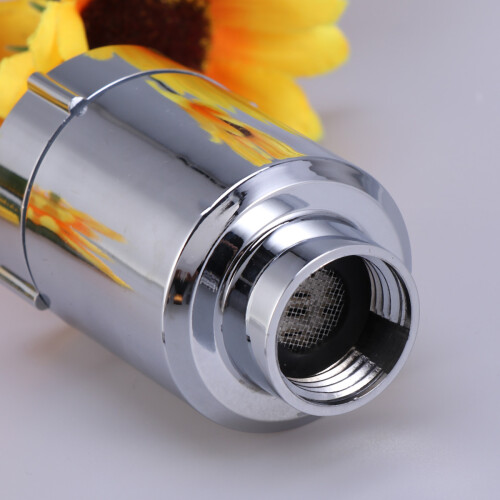 Depurador De Agua Para Ducha Con Conector Plata 1