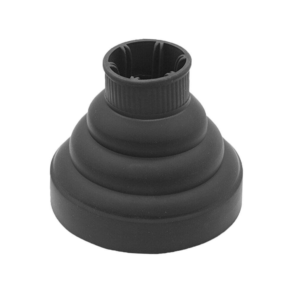 Dachuang Beauty (Black) Silicone Hair Diffuser Cover For Hair Dryer
