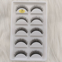 (3DX25) 3D Eyelashes 5 Pairs, Wispy Long Lashes for Wedding